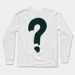 Gravity Falls Soos Question Mark Long Sleeve T-Shirt